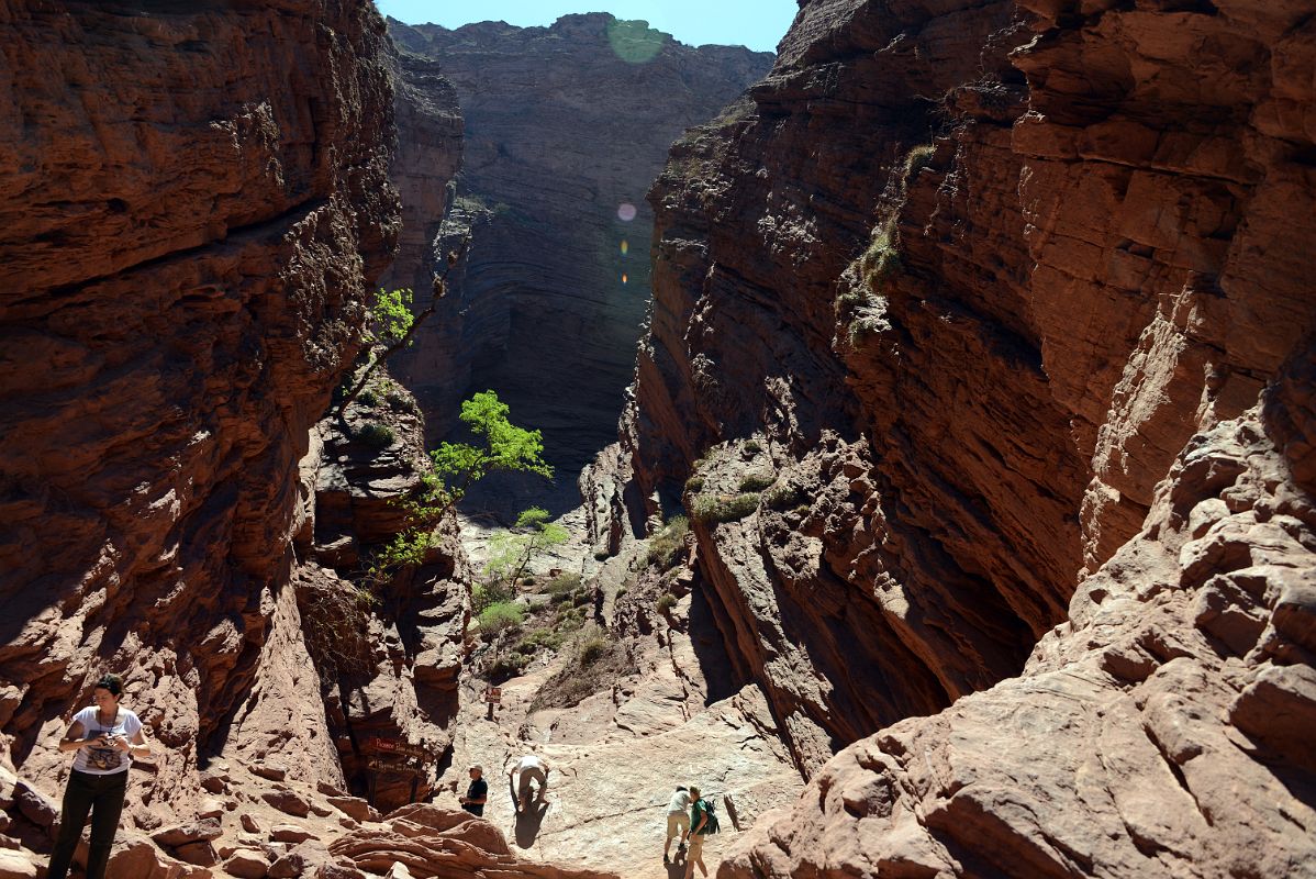 15 It Is A Short Walk Up The Garganta del Diablo The Devils Throat In Quebrada de Cafayate South Of Salta